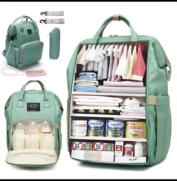 Baby Diaper Backback Large  Mummy Nappy Bag