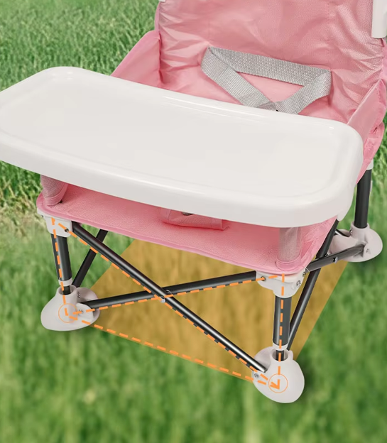 Children's Dining Chair Portable Foldable