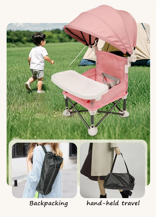Children's Dining Chair Portable Foldable